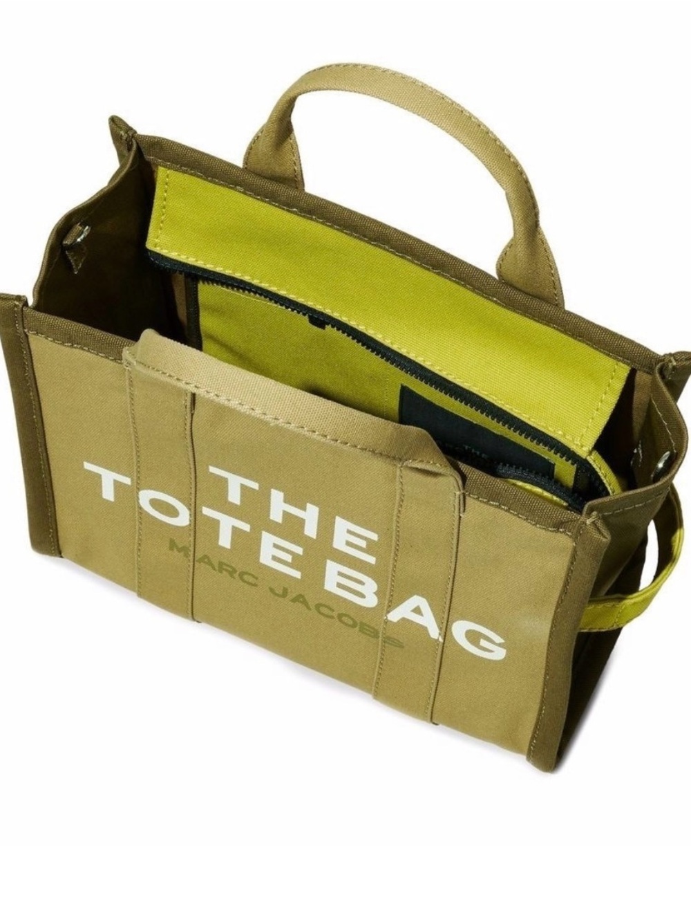 Marc Jacobs Canvas The ToteBag Medium in Tan - Picture 10 of 11